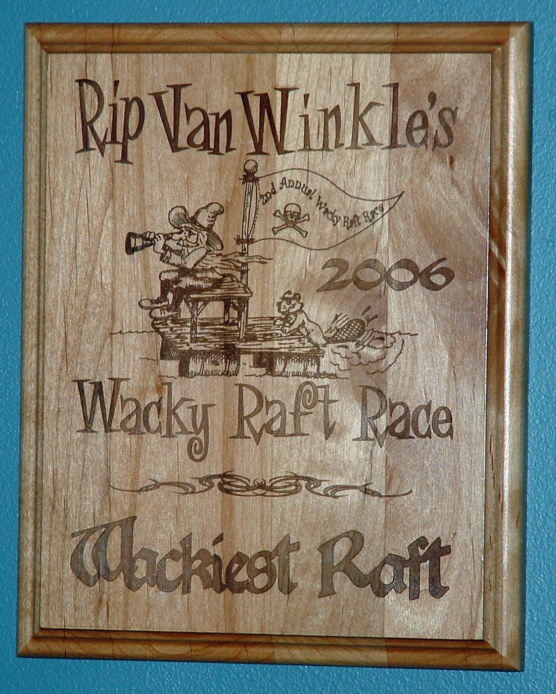 The Wackiest Raft award